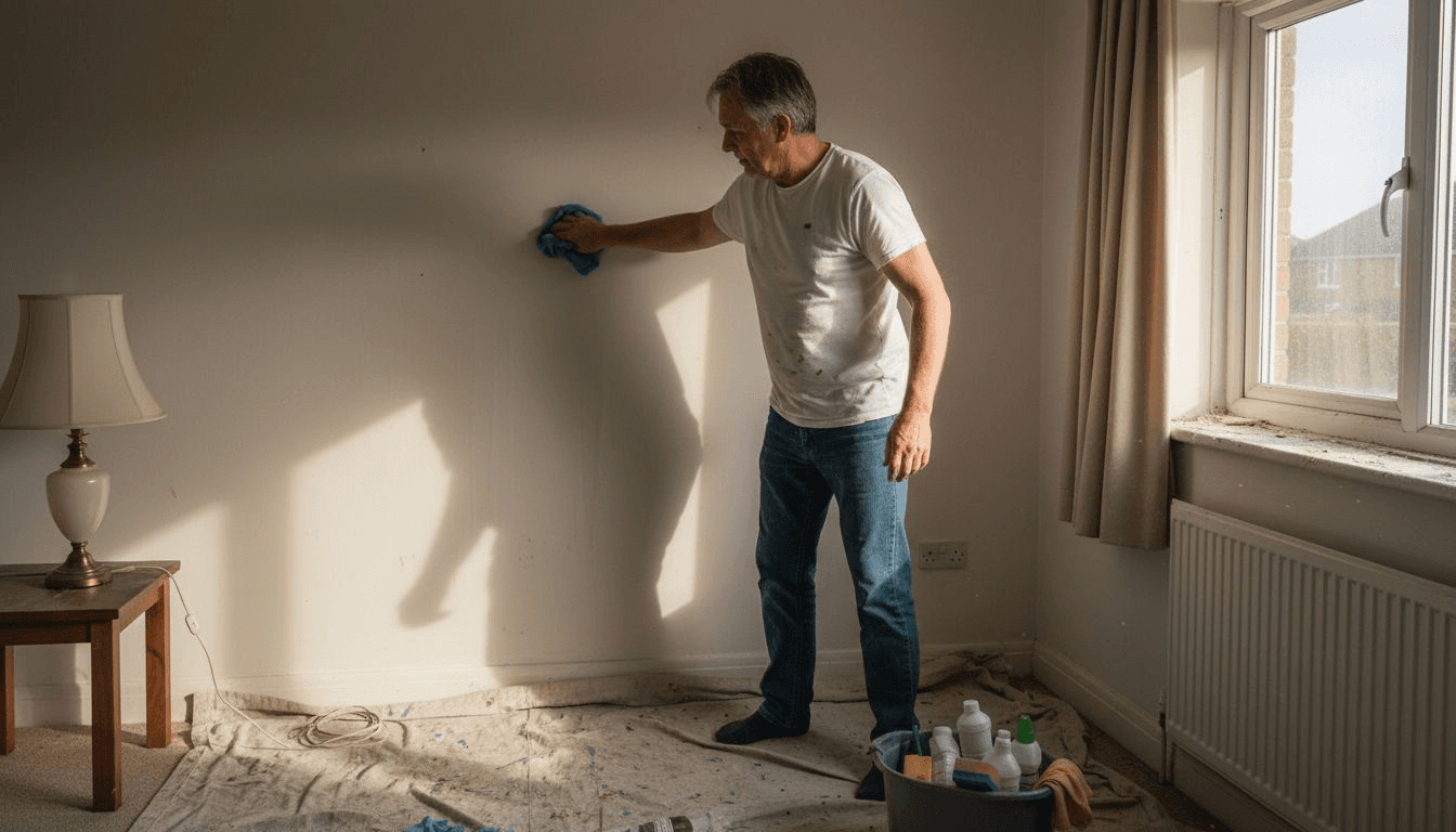 How to clean walls before painting for lasting results